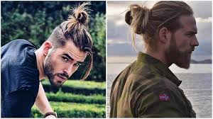 Medium length mens hairstyles are perfect for experimenting with cuts and styles. 80 Best Man Bun Haircuts For The Stylish Guys March 2021