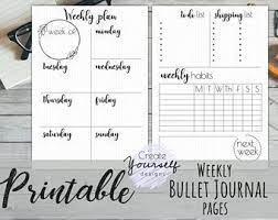 Printable Monthly Bullet Journal Dot Grid Planner Bullet Etsy Bullet Journal Dot Grid Dot Grid Planner Bullet Journal