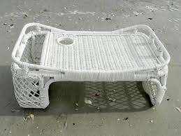 Enjoy a quick meal or snack anywhere with the lap tray with cup holder and side compartments by bluestone. Wicker Breakfast In Bed Tray Serving Tray With Magazine And Etsy Bed Tray Bed Tray Diy Breakfast In Bed