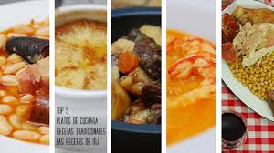 Cómo cocinar 5 platos diferentes de 1 pollo para 4 personas. Top 5 Platos De Cuchara Mis Mejores Recetas Tradicionales De Invierno Youtube