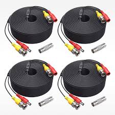 At the camera connection, the electrician will splice one connector to the hot and neutral wires to plug into the power feed in the camera's . Amazon Com Annke 4 150 Feet Video Power Cable For Security Camera System All In One Bnc Extension Surveillance Camera Cable For Cctv Security Dvr System Installation Free 4 X Bnc Connectors Included Electronics