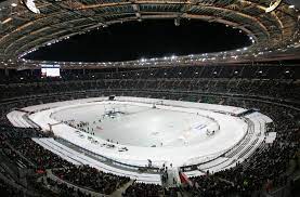 Sur un ovale de 400m de glace cet anniversaire sera l'occasion de célébrer les anciens vainqueurs du trophée andros, avec notamment la présence d'alain prost, de yvan muller. Stade De France Le 9 Fevrier Prochain Le Trophee Andros Facebook