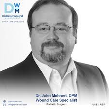 Dr. Mehnert has extensive experience and has implemented a variety of  therapeutic approaches for these wounds, including customized dressing and  tissue grafting. He has also given his patients custom-molded and  over-the-counter offloading