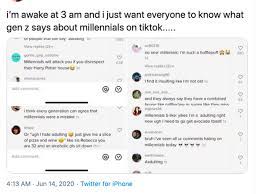 Check spelling or type a new query. This Week In Tiktok Generations Are Fake But Gen Z Is Right Vox