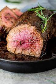 Rosemary Crusted Beef Fillet With Horseradish Cream Simply Delicious Recipe Easy Meals Dinner Party Recipes Main Recipes