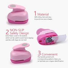 Some paper punches can cut through multiple papers in one punch. Buy Bearboss 5 Pcs Craft Hole Punch Handmade Scrapbook Paper Puncher Different Size Of Scrapbooking Punches Crafting Designs For Office Supplies Card Making Diy Albums Photos Pink Color Circle Online In Taiwan