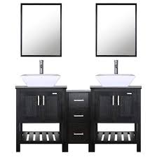 Large vanity cabinet style might be the best choice for a bathroom with a little more storage options. Sinks