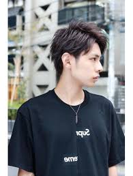 ストリートショート 大人もキマる ビジカジ アシメ 2ブロック l020832844 ネイビー navy のヘアカタログ ホットペッパービューティー メンズヘアカット 髪型 メンズ メンズ ヘアスタイル