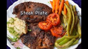 Recipe is certified by the american heart association®. Steak Plate Indian Style With Roasted Veggies And Mashed Potato Western Steak Indianized Youtube