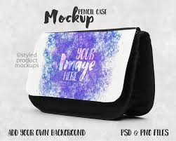 Dye Sublimation Fabric Pencil Case Pouch Mockup Add Your Own Etsy Pencil Case Pouch Pencil Case Pencil Bags