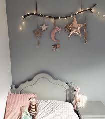 Loving The Fairy Lights In Kids Bedrooms I Also Move The Star And Moon Theme Bedroom Unique Bedroom Design Girl Room Bedroom Themes