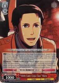 104th Cadet Corps Class" Marco (AOT/S35-E072 C) [Attack