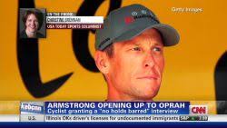 Lance Armstrong to talk to Oprah