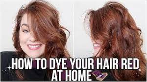 Depending on the color of your hair, the tint can last for a few weeks. How To Dye Your Hair Red At Home How To Keep Your Hair Red Longer Madison Reed Hair Color Review Youtube