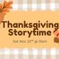Thanksgiving Storytime event image