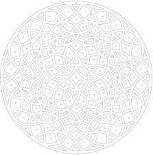 Disegni Da Colorare Difficili Per Adulti Mandala