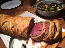 Beef wellington traditionally has pâté spread over the top of the fillet, which makes it very rich. Homemade Beef Wellington Food