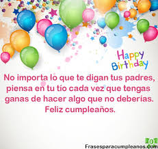 Frases De Cumpleanos Para Sobrino Frasescumple