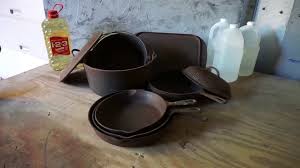Maybe you would like to learn more about one of these? Restoring And Seasoning Antique Cast Iron Cookware Badly Pitted Video Dailymotion