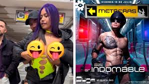 Policía que grabó video XXX con Luna Bella en Metro CDMX anuncia show  erótico llamado La Noche de las Metreras