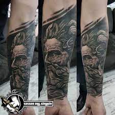 Zeus Bilek Kaplama Dovme Modeli Dovme Modelleri Dovme Tattoo