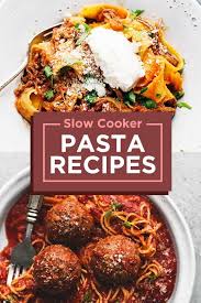 16 Comforting Pasta Recipes You Can Make In Your Slow Cooker Slow Cooker Pasta Recipes Slow Cooker Pasta Pasta Recipes