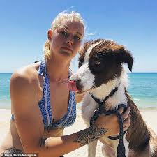 The first time i was introduced to tayla harris, not so coincidentally at a nike event, i just knew she was something special. Aflw S Star Tayla Harris Reveals Moment She Found Out About The Vile Comments On That Online Post Daily Mail Online