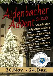 Das unternehmen wird beim amtsgericht unter der. Gewerbeverein Aidenbach Aidenbacher Advent 2020