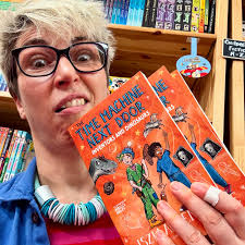 Me. Photo by Steve Mika. PS check by links in my bio for books! They make  great Xmas gifts for the shorter pedants in your life. #ks2  #historicalfiction #historyteacher #kidslit