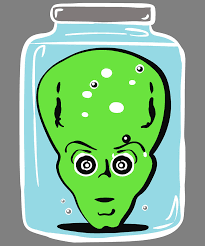 You can always search there if you re looking for more pictured tutorials. Halloween Retro Alien Head In A Jar Digital Art By Stacy Mccafferty