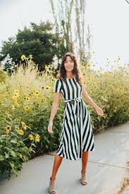Suzanne Dress In Olive Citrus Lemon Highheels Modest Dresses For Teens Modest Dresses Elegant Summer Outfits