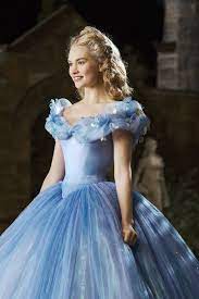 There's the glass slipper, sure, and that gorgeous ball gown, too—cgi'd waist or otherwise. Why Lily James Is Actively Seeking Characters That Are Different From Cinderella Cinderella Dresses Cinderella Movie Cinderella Disney