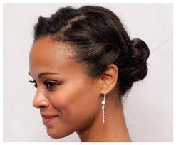 The easiest way to style a curly head is to get a bob haircut. Cute Updos For Short Hair African American Hair Pinterest Short Hair Updo Braided Updo For Short Hair African American Hairstyles