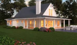 One Story Country House Plans Farmhouse Beds Baths House Plans 61478
