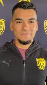 Menny Esquivel Spanish at New Mexico United Isotopes Park in Albuquerque  Somos Unidos! 💛🖤 @Menny Esquivel #mennyesquivel