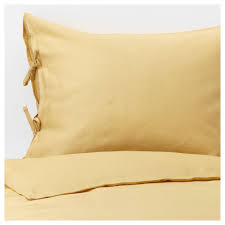 Puderviva Bettwascheset 3 Teilig Hellgelb Ikea Osterreich Yellow Bedding Duvet Covers Yellow Duvet Covers