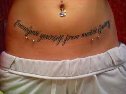 Stomach Tattoos After Tummy Tuck