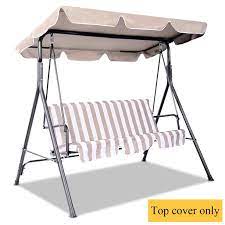Shop for replacement canopy outdoor swing at walmart.com. Costway Swing Top Cover Canopy Replacement Porch Patio Outdoor 66 X45 75 X52 77 X43 Walmart Com Walmart Com