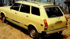 Image result for Herald Yellow 1974 Subaru