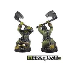 2 the axe should nearly touch your shoulder before. Orc With Two Handed Axe Bits Of War