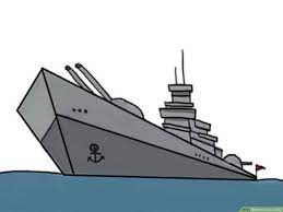 Battleship cartoon drawing battleship coloring page. How To Draw A Ship With Pictures Wikihow