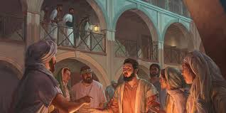 Pada jalan dan lebuh, dengan tidak lagi tanya. Peter Nyangkal Jesus Librari Online Watchtower