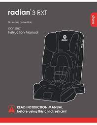 Diono rainier instruction manual (60 pages). Diono Radian 3 Rxt Instruction Manual Pdf Download Manualslib