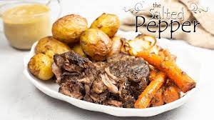 6.return the pot roast to the ninja foodi pot. Pot Roast In The Ninja Foodi Grill Keto Style Regular Style The Salted Pepper