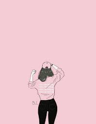 Foto bayangan wanita muslimah aesthetic. Pin By Wina On Art Cute Cartoon Wallpapers Girls Cartoon Art Art Wallpaper Iphone