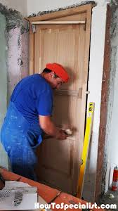 Interior Door To A Masonry Construction