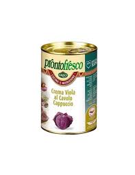 Tagliere il cavolo cappuccio a metà, dopo aver rimosso le foglie esterne. Crema Viola Al Cavolo Cappuccio