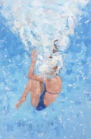 Bubble Bubble By Eileen Corse Pool Art Water Art Underwater Painting