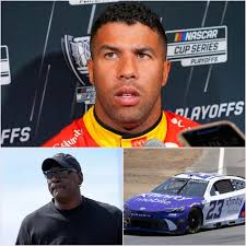 EVERYONE WILL REGRET IT" Bubba Wallace shrugged off the pressure from the  Playoffs, announcing a bold goal for the NASCAR Cup. Immediately, Denny  Hamlin responded with 9 sharp words that made Wallace