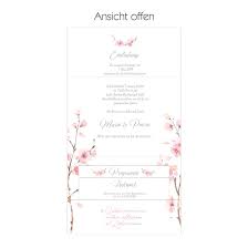 Antwort auf eine einladung zur hochzeit. Wunderschoner Bedruckter Pocketfolder Als Einladung Zur Hochzeit Mit Kirschbluten Und Eukalytus